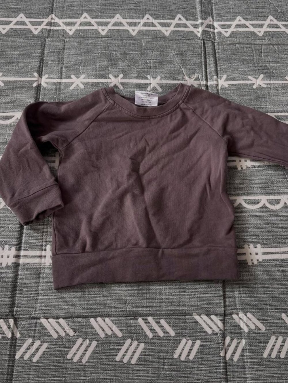 Mebie Baby Grey Pullover Sweater